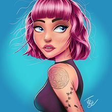 Projeto de ilustração e pintura digital finalizado.. Traditional illustration, Digital Illustration, and Digital Drawing project by Jorge Luiz - 03.28.2022