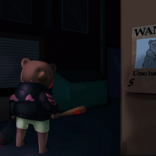 My project for course: Concept Art: Introduction to Set Design. Traditional illustration, Film, Video, TV, Animation, Digital Illustration, Video Games, Concept Art, and Game Design project by cottonmista99 - 03.30.2022