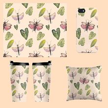 Mijn project van de cursus: Botanische aquarellen maken voor prints. Traditional illustration, Pattern Design, Watercolor Painting, and Botanical Illustration project by Judith van Rijswijk - 03.30.2022