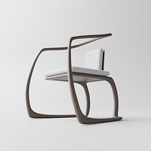 Modern Chinese armchair. Furniture Design, Making, and 3D project by Jonathan Nieh - 05.29.2021