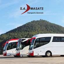S.A. Masats Transports Generals. Projecte: Actualització Imatge Corporativa. Un progetto di Br, ing, Br, identit, Signage design, Fotografia, UX / UI, Graphic design, Web design, Social media e Design per i social network di blanca_enrich - 30.03.2022