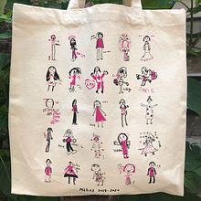 Tote Bags Personalizada para regalo Ein Projekt aus dem Bereich Siebdruck, Traditionelle Illustration und Prägung von Dinamo Kids - 30.03.2022