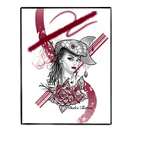 Mon projet du cours : Conception et illustration numérique de tatouages avec Procreate. Un proyecto de Ilustración tradicional, Diseño gráfico, Ilustración digital, Diseño de tatuajes y Dibujo digital de dulce.mariposa - 29.03.2022