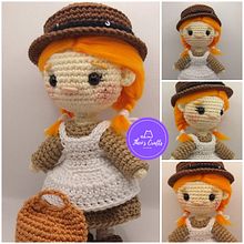 Mi Proyecto del curso: Amigurumi: diseño de ropa, pelo y complementos. Projekt z dziedziny Craft, Projektowanie zabawek,  Tkactwo, Sz, dełkowanie, Amigurumi, Wzornictwo tekst i liów użytkownika Mary Jiménez Piedra - 02.06.2021
