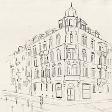 Mein Kursprojekt: Architektonische Zeichnung mit Aquarell und Tinte. Projekt z dziedziny Sketching,  R, sunek, Malowanie akwarelą,  R, sunek architektoniczn, Sketchbook,  R i sunek atramentem użytkownika free4ski - 30.03.2022
