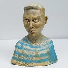 Meu projeto do curso: Introdução à escultura figurativa com argila . % André Felipe tarafından hazırlanan Güzel sanatlar, He, Ve kel projesi - 03.30.2022