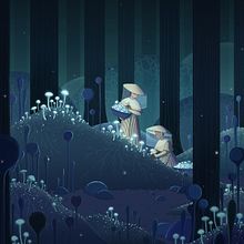 The Midnight Hunt. Un proyecto de Ilustración tradicional de Christina Chung - 30.03.2022