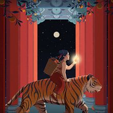 The Fire Keeper. Un proyecto de Ilustración tradicional de Christina Chung - 30.03.2022