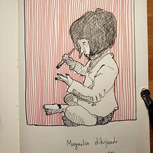 My project for course: Illustrated Diary: Fill Your Sketchbook with Experiences. Un proyecto de Ilustración tradicional, Bocetado, Dibujo, Sketchbook e Ilustración con tinta de Juan Mantilla - 30.03.2022