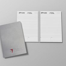 Corporate custom notebook. Editorial Design, Graphic Design, Marketing, and Advertising project by Jakson Policarpi - 03.26.2022