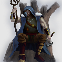Mi Proyecto del curso: Introducción al concept art para el diseño de personajes expresivos. Traditional illustration, Character Design, Digital Illustration, Concept Art, Digital Drawing, and Digital Painting project by adrac16 - 03.29.2022
