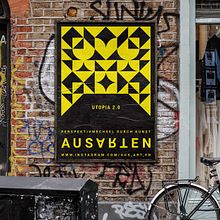 AUSARTEN festival [event]. Design, Traditional illustration, Art Direction, Br, ing, Identit, Education, Events, Graphic Design, Information Design, T, pograph, Infographics, Vector Illustration, Poster Design, Logo Design, T, pograph, and Design project by Rafael Bernardo - 03.31.2022