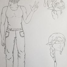 My project for course: The Art of Manga: Drawing Unique Characters. Character Design, Pencil Drawing, Drawing, Ink Illustration, and Manga project by gestiondparent - 03.31.2022