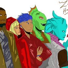 2D Digital Illustration & Concept Art Portfolio Ein Projekt aus dem Bereich Traditionelle Illustration, Design von Figuren, Concept Art, L und schaftsbau von Zain Hasnain - 31.03.2022