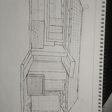 Casa Japonesa Moderna. Traditional illustration, Drawing, Digital Illustration, and Digital Drawing project by Angel Lopez - 03.03.2022