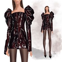 Procreate fashion illustrations. Projekt z dziedziny Trad, c, jna ilustracja, Projektowanie mod, Ilustracja modowa, Ilustracja c i frowa użytkownika Rebeca Navarro - 01.04.2022