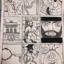 comic . Ilustração tradicional projeto de Martina Martinez - 01.04.2022