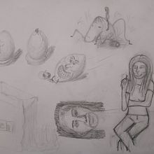 Mein Kursprojekt: Die Sketching Kunst: Transformiere Skizzen in Kunst. Projekt z dziedziny Trad, c, jna ilustracja, R, sunek ołówkiem,  R, sunek i Sketchbook użytkownika kat_deking - 01.04.2022