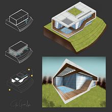 Mi Proyecto del curso: Sketching arquitectónico y artístico con Procreate. Architecture, Sketching, Digital Illustration, Digital Architecture, and Architectural Illustration project by Gino Henderson Esteban García - 04.01.2022