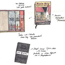 Sketches from my Travels/Day Trips. Traditional illustration, and Architecture project by Julia Schimmeyer - 04.01.2022