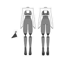 Dibujo técnico de moda. Textile Design, Accessor, Design, Fashion Design, Traditional illustration, Digital Illustration, Vector Illustration, and Editorial Illustration project by María Gomes - 03.29.2022
