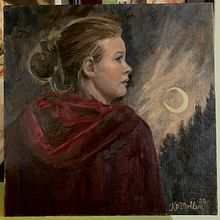 Witching Hour. Un projet de Beaux Arts , et Peinture à l'huile de Kim - 01.04.2022