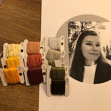 Mijn project van de cursus: Geborduurde portretten creëren. Un progetto di Ricamo e Textile Design di info_774312 - 01.04.2022