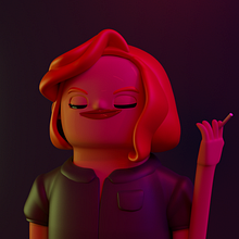 My project for course: 3D Self-Portrait Creation for Social Media in Cinema 4D Ein Projekt aus dem Bereich 3D, 3-D-Modellierung und Design von 3-D-Figuren von khr5849 - 31.03.2022