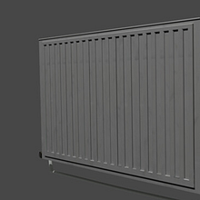 A radiator . % Hakkı Altan Cebeci tarafından hazırlanan 3D Modelleme projesi - 04.02.2022