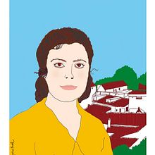 La Libertaria. Design, Traditional illustration, and Editorial Design project by Gloria Garrastazul - 04.02.2022