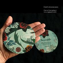 Diseño de posavasos especiales para tu local ó para tí . Desain, Ilustrasi tradisional & Iklan proyek oleh Gloria Garrastazul - 04.02.2022