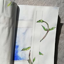 Plants. Traditional illustration project by Lu B. - 04.02.2022