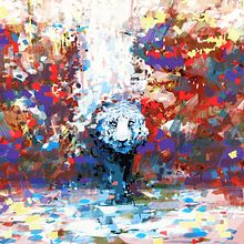 Year of the Water Tiger. Traditional illustration project by Joao Xu - 01.29.2022