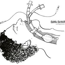 Black and white. Ilustración médico-científica . Ilustrasi tradisional, Dan Desain proyek oleh Gloria Garrastazul - 04.03.2022