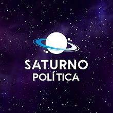 Logotipo y banner, Saturno Política. Traditional illustration, Design, Social Media Design, and Web Design project by Evelina Salas Pérez - 04.03.2022