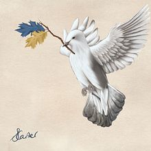 Call for Peace Ein Projekt aus dem Bereich Traditionelle Illustration, Digitale Illustration und Digitale Zeichnung von Shannon Carter - 02.04.2022