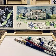 My project for course: Watercolor Travel Journal. Un progetto di Illustrazione tradizionale, Pittura ad acquerello, Illustrazione architettonica e Sketchbook di Carol Bowen - 01.04.2022