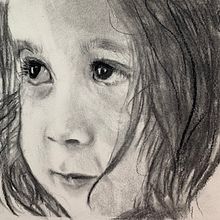 My project for course: Artistic Charcoal Portraiture: Creating Atmosphere. Traditional illustration, Fine Arts, Drawing, Portrait Drawing, Realistic Drawing, and Artistic Drawing project by Barb O - 04.04.2022