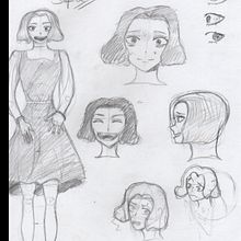 Meu projeto do curso: A arte do mangá: desenhe personagens únicos. Character Design, Pencil Drawing, Drawing, Ink Illustration, and Manga project by Victor Botelho - 04.03.2022
