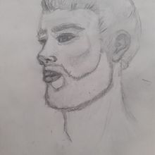 Il mio progetto del corso: Ritratto su blocco da disegno: esplora il volto umano. Sketching, Drawing, Portrait Drawing, Artistic Drawing, and Sketchbook project by Domenica Morabito - 04.04.2022