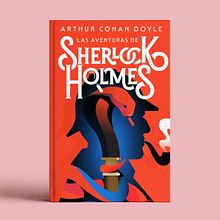 Sherlock Holmes Covers Ein Projekt aus dem Bereich Traditionelle Illustration und Lettering von Birgit Palma - 04.12.2021