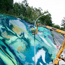 Talud. Painting project by Paula Fraile Robledo - 04.04.2022