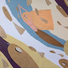 Colagem Sereia. Un progetto di Illustrazione tradizionale di Alícia Sartori Morello - 04.04.2022