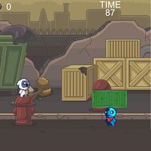 Rock and Troll Ein Projekt aus dem Bereich Videospielentwicklung, Programmierung und Pixel Art von Lautaro Coria - 15.03.2022