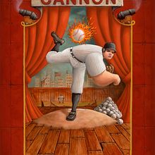 Advertising Projects: " Aflac Baseball Classic" and "HADD" . Un proyecto de Publicidad, Ilustración tradicional, Pintura al óleo, Ilustración digital y Pintura digital de Bob Dob - 04.04.2022
