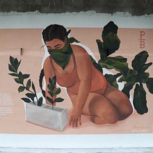 Mural 'Quem não tuta tá morto' Ein Projekt aus dem Bereich Urban Art von Priscila Barbosa - 05.04.2022