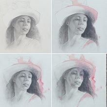 My project for course: Mixed Media Portraiture: Capturing Expressions and Emotions . % Robyn Bradshaw tarafından hazırlanan Güzel sanatlar, Kalem Çizimi, Çizim, Gerçekçi Çizim, Sanatsal Çizim, Ve Portre Çizimi projesi - 04.05.2022