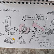 My project for course: The Art of Sketching: Transform Your Doodles into Art. Traditional illustration, Pencil Drawing, Drawing, and Sketchbook project by agneskarias - 04.04.2022