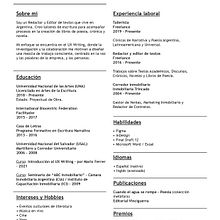 CV-Maximiliano_Trincado. Un projet de Conseil créatif, Gestion de portefeuille, Communication , et Business de Maximiliano Trincado - 05.04.2022