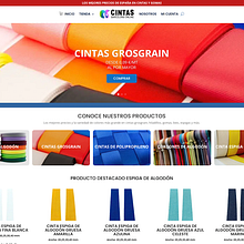 Cintas Barcelona Online. Design, Web Design, and Web Development project by ppietro - 01.04.2022
